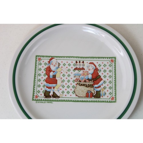 Otagiri Christmas Plate Santa Claus St Nick Saint Nicholas Stanley Papel 91594 - Picture 2 of 4
