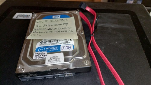 {Dell} Precision 390 500GB SATA HDD with the Windows XP Pro x64 OEM OS ...