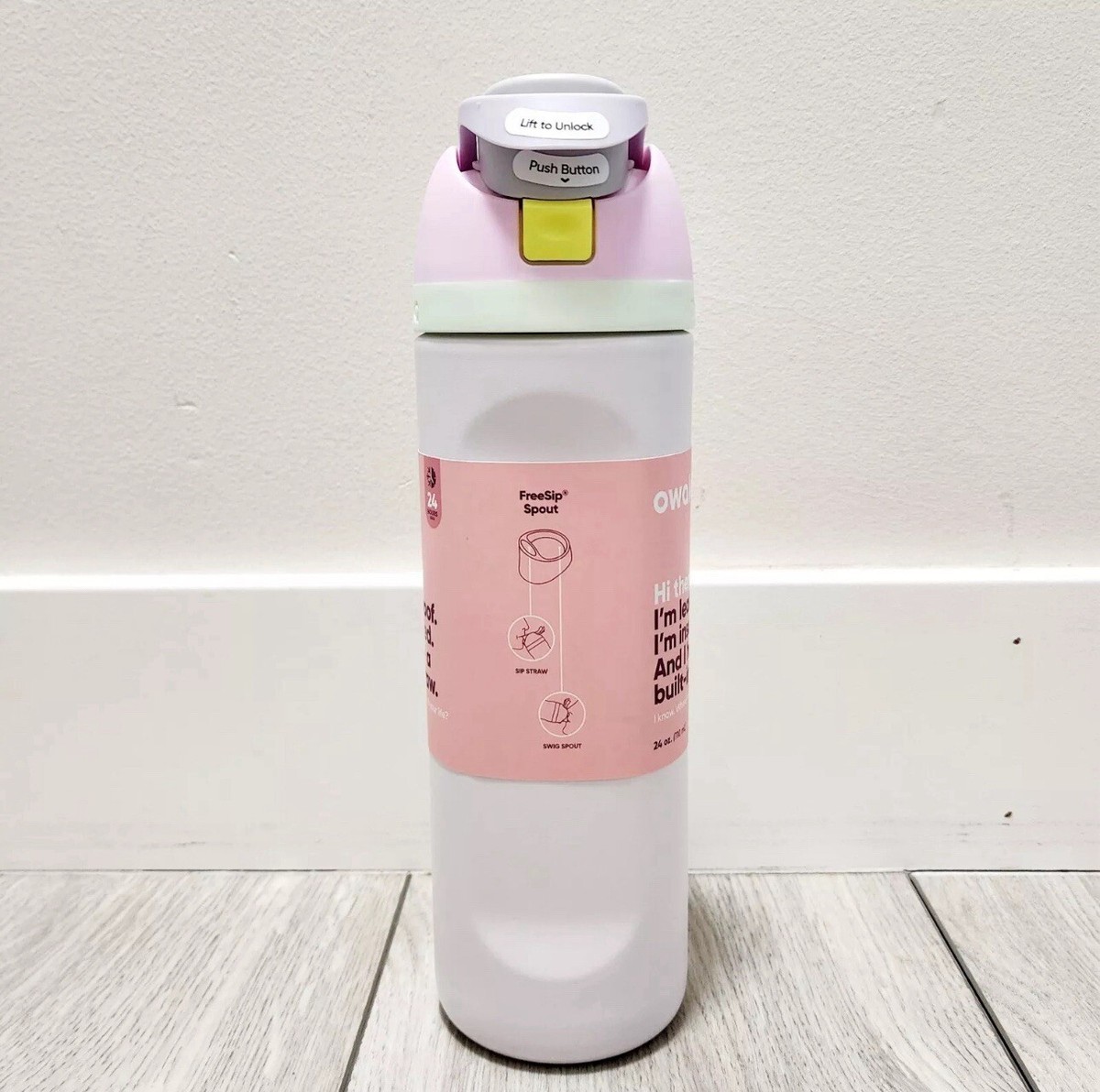 Owala FreeSip 24oz CANDY COATED Stainless Steel Water Bottle