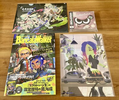 Splatoon 3 Bancala Walker Art Book & Soundtrack CD Ordertune