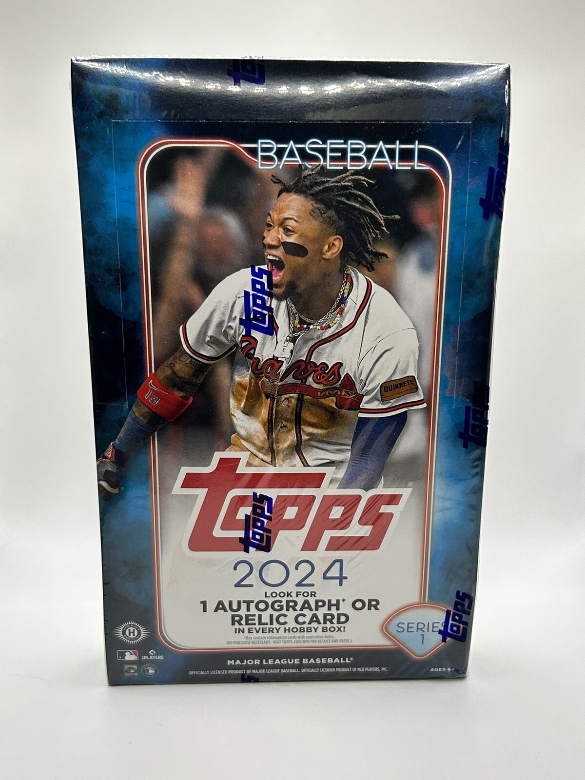 2024 Topps Series 1 Baseball Factory Sealed Hobby Box In Hand, Ready To
