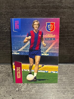 Panini Supra FC Barcelona Johan Neeskens 
