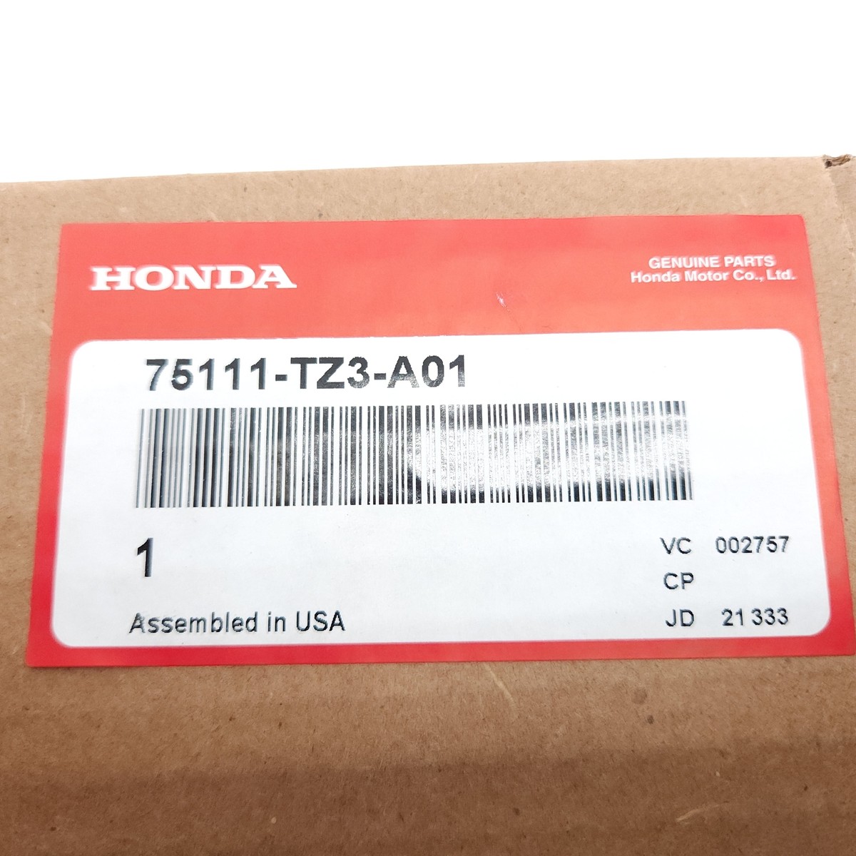Genuine OEM Honda Acura 75111-TZ3-A01 Front Grille 2015-2017 TLX