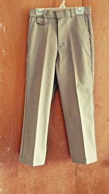 Boy's Khaki Twill Slacks Size 12 Regular Sears New