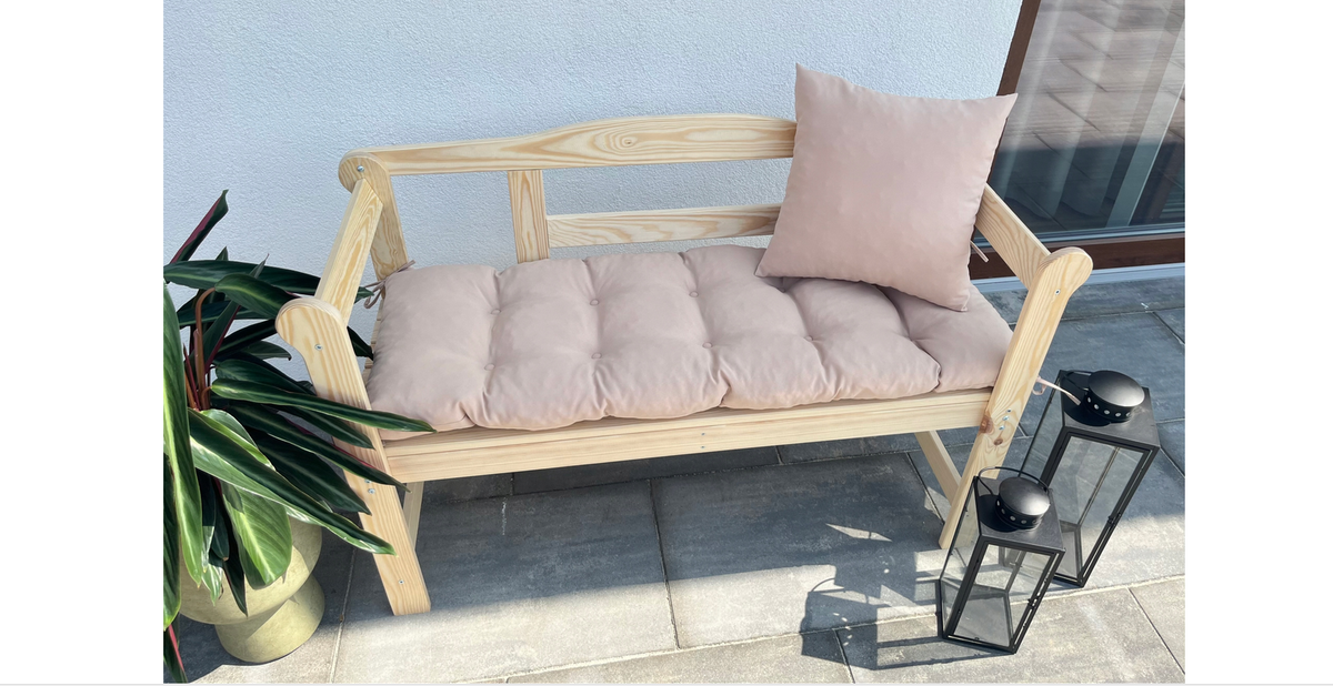 VidaXL Panca Da Giardino Reclinabile Con Cuscini 118cm Polyrattan Nero