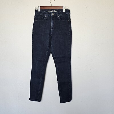 Universal Thread Womens Jeans 6 / 28r Dark Blue Skinny Classic Basic Mid-Rise
