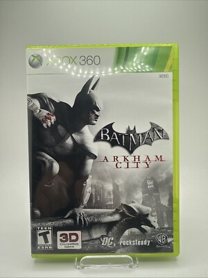 Batman: Arkham City (Microsoft Xbox 360, 2011) Complete Tested Working