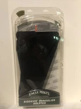 Uncle Mike's Scoped Bandolier Holster #4 Black Nylon Right Hand Ambi 95041