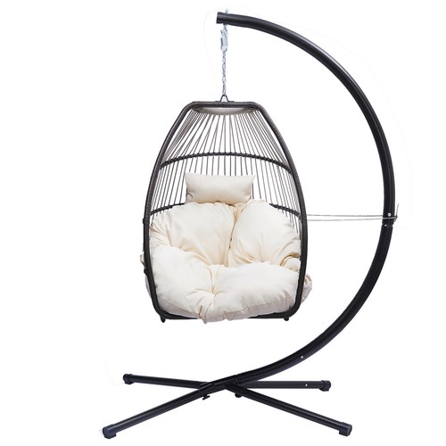 Hanging Egg Swing Chair W/Stand Hammock 