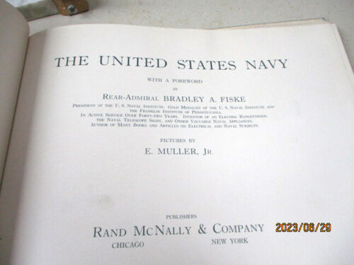 THE U.S. NAVY PICTURED,1917,E. Muller Jr.,Illustrated - Picture 2 of 6