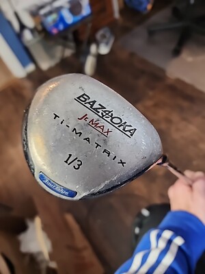 Bazooka Jr. Max Ti-Matrix Tour Edge 1/3 RH Driver Hyper Flex Graphite Shaft