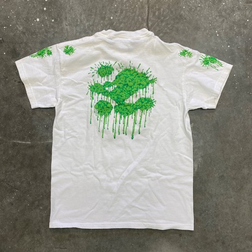 VTG 90s Youth L Nickelodeon Universal Studios Slime Puff Print T Shirt Graphic - Picture 3 of 4