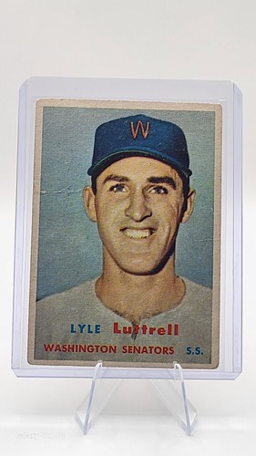 1957 Topps - Lyle Luttrell #386 (RC)
