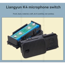 2pcs/4pcs Microphone Magnetic Switch Wired Microphone Switch 2.7 x 1.2 x 0.95cm