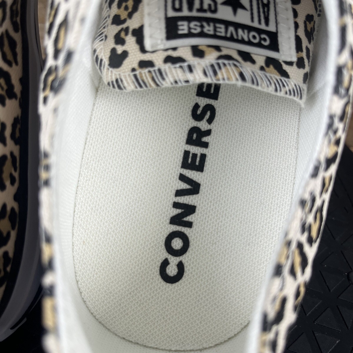 Converse Ctas OX Mens SZ 11.5 Low Top Sneakers Black Brown White