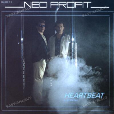 NED Profit - Heartbeat (...On The Run) 7in 1985 (VG+/VG+) '