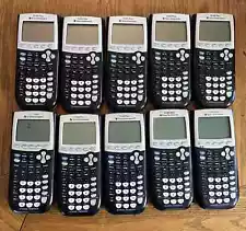 Texas Instruments TI-84 Plus Graphing Calculator Lot of 10 Parts Repair SCHOOL