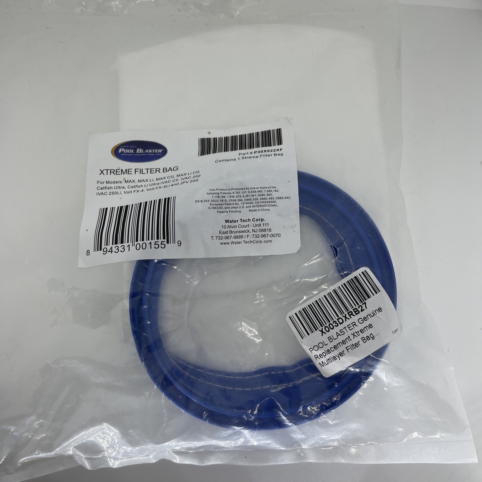 Water Tech P30X022XF Filter Bag for sale online eBay