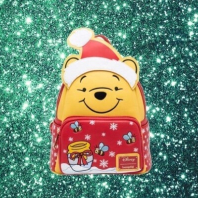 Loungefly Disney Santa Winnie the Pooh Cosplay Mini Backpack  display picture 1
