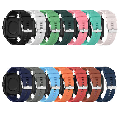 For Huami Amazfit GTS 2e/GTS2/GTS2mini Silicone Watch Strap Wristband Belt 20MM