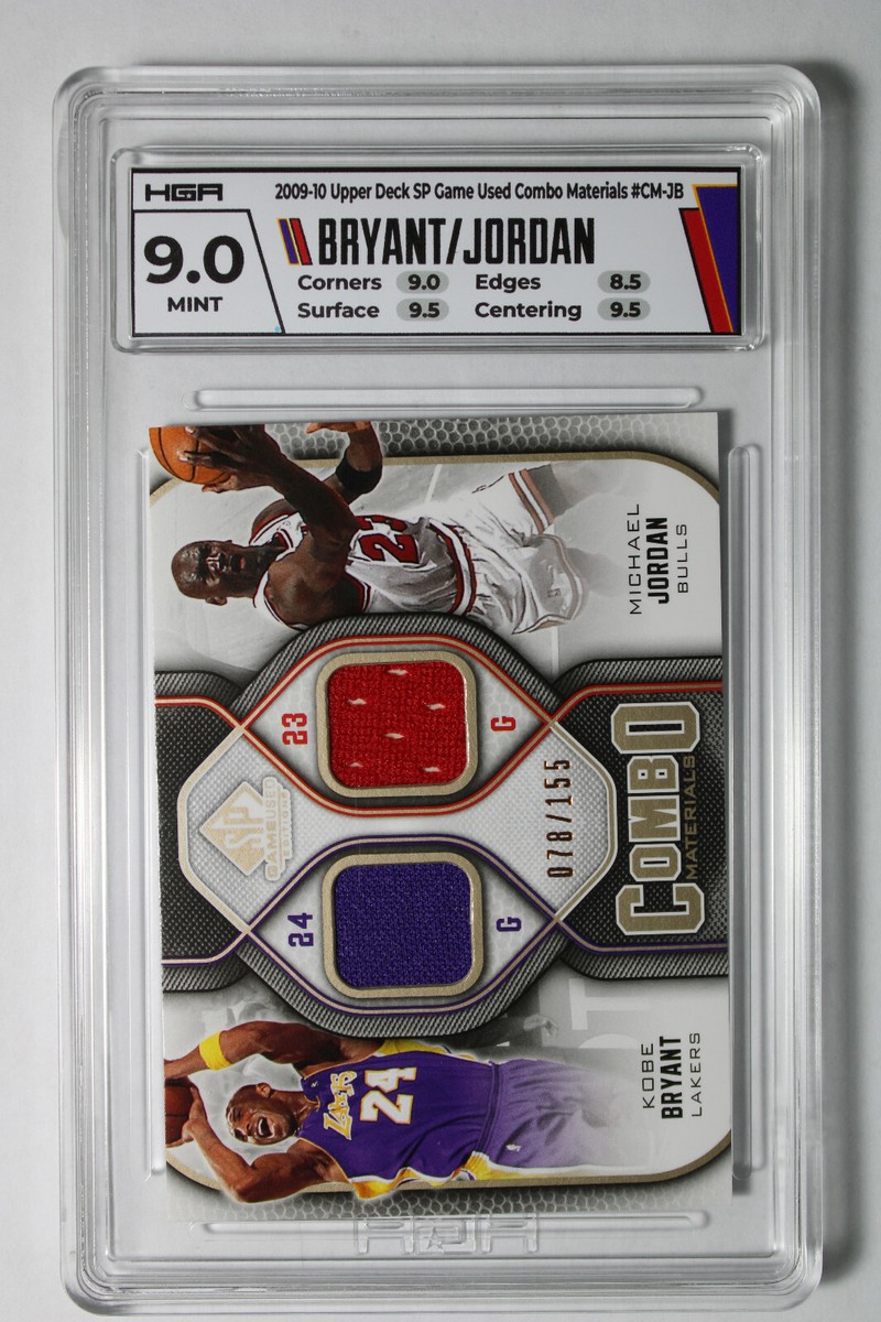 2009-10 SP Game Used Combo Materials Michael Jordan Kobe