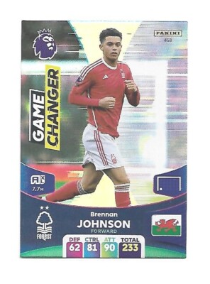 2024 Adrenalyn XL - Game Changer - Brennan Johnson - Nottingham Forest #458
