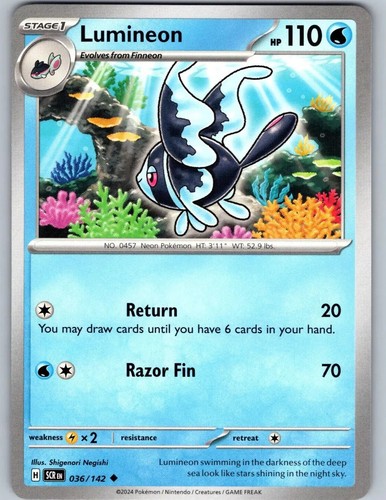 Pokemon! S&V: Stellar Crown (SV07) - Singles - Non-Foil/Holo Rare/Reverse Holo - Picture 60 of 243