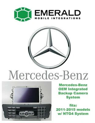 EMERALD INTEGRATIONS Mercedes-Benz OEM Integrated Backup Camera System (2011-2015 w/ OEM NTG 4.5)