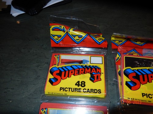 Superman II Cello Rack Pack Trading Movie Picture Cards MIP Unopened! 1980 - Picture 2 of 6