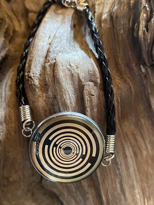 FIRMA AURYMED R.BOE-ERF Armband Armkette Lakhovsky Ring Antenne MWO Glücksbringer Talisman Oszillator