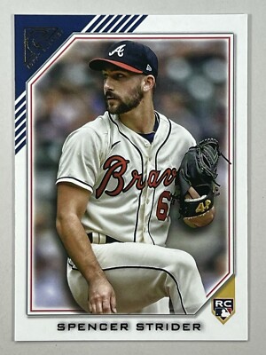 2022 Topps Gallery Spencer Strider RC #66 Atlanta Braves