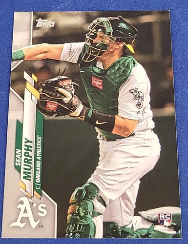 2020 Topps Rookie Card #317 Sean Murphy RC Oakland Athletics Baseball Card H1