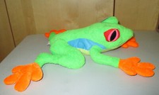 GOFFA International Tree Frog Plush Stuffed Animal Toy With Tags 17" Long 