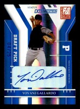 2004 Donruss Elite Extra Edition Aspirations Yovani Gallardo Auto /50 (ref 8619)
