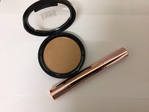 Laura Geller Baked Foundation Double Take Versatile Foundation Tan 10g & Mascara