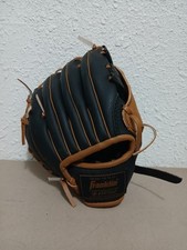 Franklin Sports 8.5 In. Performance Tee ball Glove, Black/Tan, Right Hand Throw