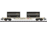 Trix 15103 Containertragwagen Der Aae, Minitrix Spur N