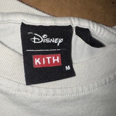 Kith x Disney Running Mickey Tee Size M FW19 PREOWNED Stains | eBay