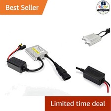55w Ac Hid Xenon Ballast 1 Pack 12v Amp Connector Ultra Slim Waterproof