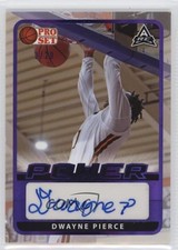 2021 Leaf Pro Set Power Base Purple Spectrum Foil 3/20 Dwayne Pierce Auto 19l7