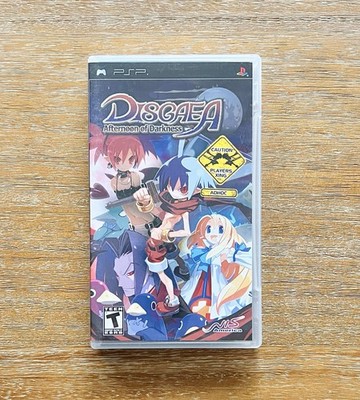 NIS Disgaea Afternoon Darkness Sony PlayStation Portable PSP ENGLISH Game ADHOC