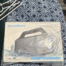 soundcore Boom 2 80W IPX7 Portable Bluetooth Speaker 24Hr Black USB-C