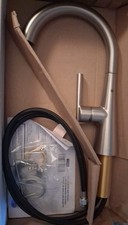 Delta 14882LF-SP Single Handle Bar Prep Faucet SpotShield Stainless Open Box