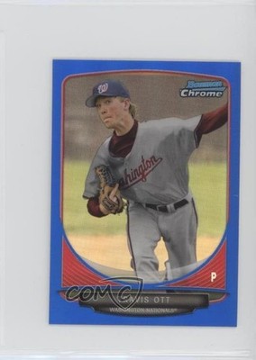2013 Bowman Chrome Minis Blue Refractor 78/99 Travis Ott #251 1p7