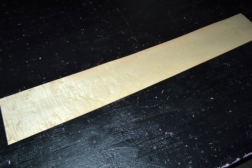 Ugly Birdseye Maple Raw Wood Veneer Sheet 5.5 x 39 inches 1/42nd L2309-69 - Picture 2 of 10