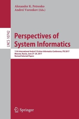 Petrenko - Perspectives of System Informatics   11th International  P. - X555z