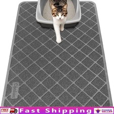 Cat Litter Trapping Mat Waterproof Non-Slip Durable Cushioned PVC Easy Cleaning