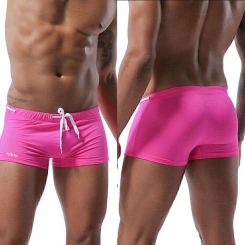 Herren Surfhose Sexy Strand Badehose Stretch Boxershorts Badebekleidung`Badehose - Bild 6 von 19