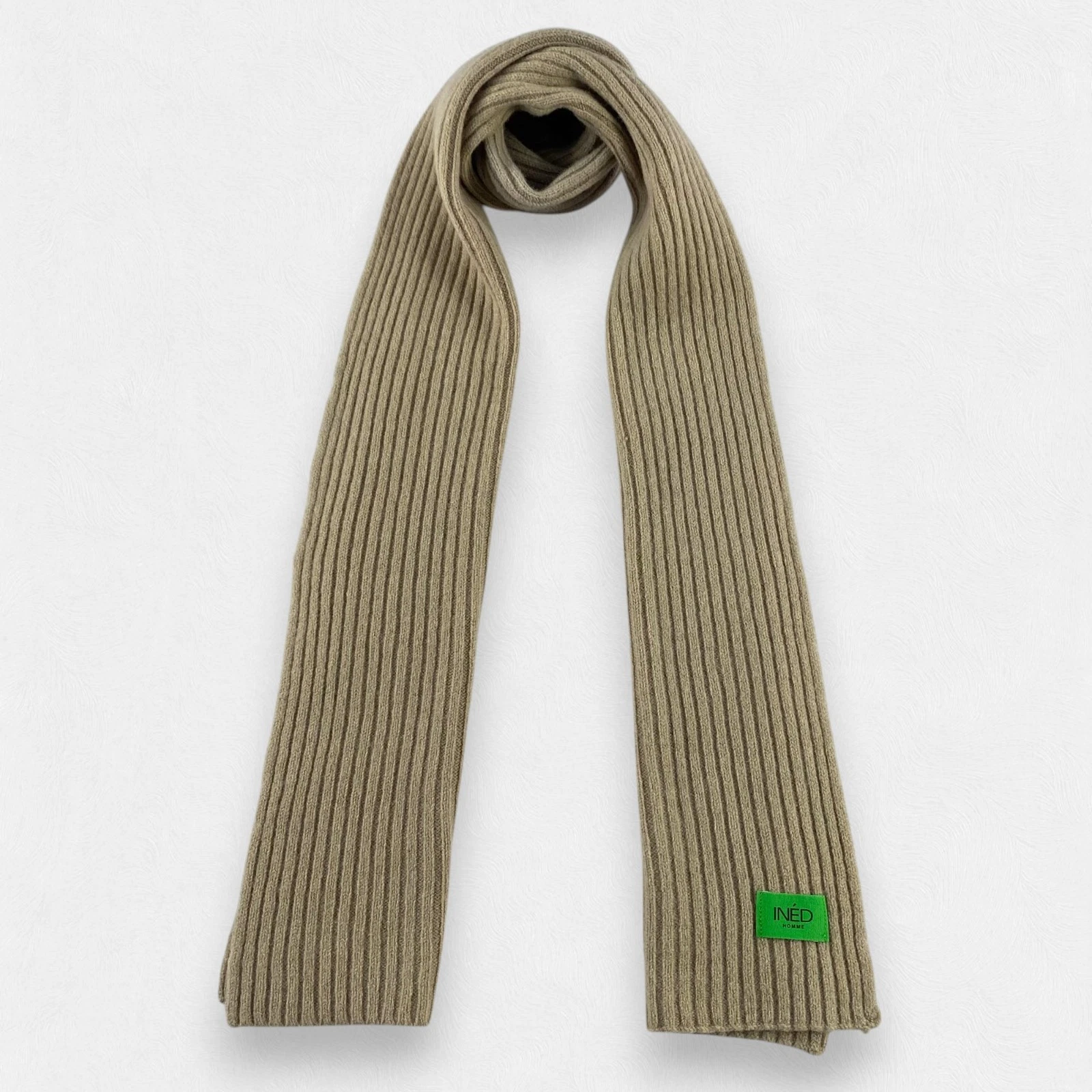 Vintage INED by Yohji Yamamoto Scarf Muffler Wrap Wool Cashmere Unisex Scarves