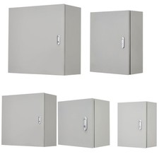 Waterproof Electrical Box IP66 Steel Outdoor Enclosure Lockable Panel Box